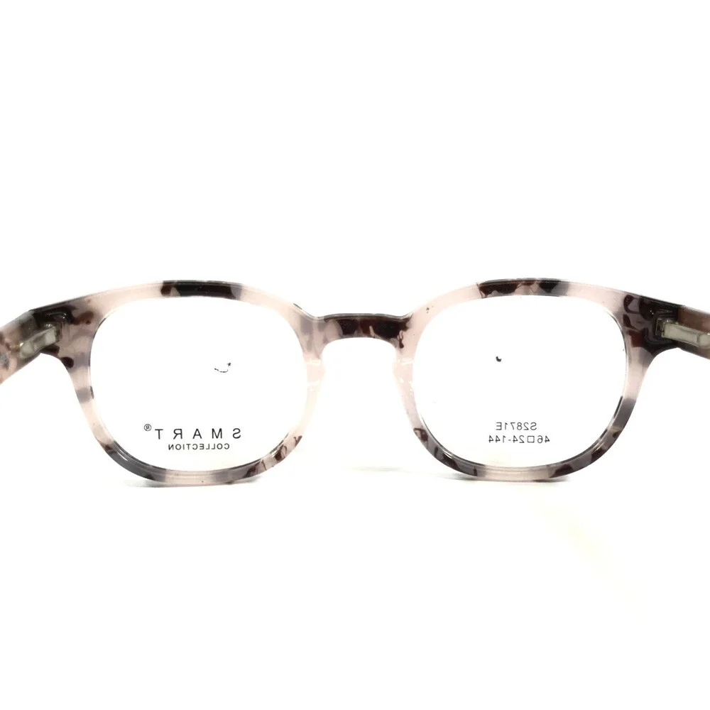 Smart Collection Eyeglasses Frame S2871E C3 BROWN DEMI Square Full Rim 46-24-144